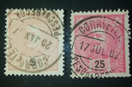 D.CARLOS I - MARCOFILIA - PESO DA REGOA - Used Stamps