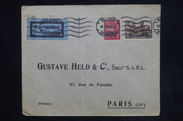 FINLANDE - Enveloppe Commerciale De Helsinki Pour Paris En 1938 Par Avion - L 122383 - Lettres & Documents