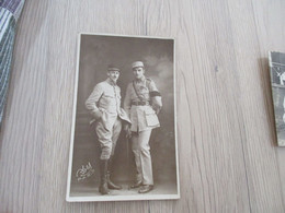 Carte Photo Militaire Militaria Photo Dbel Paris 5 Et 63 Au Col Brassard Noir - Characters