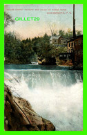 SHERBROOKE, QUÉBEC - MOORE CARPET FACTORY AND FALLS ON MAGOG RIVER 1907 - MONTREAL IMPORT CO - - Sherbrooke