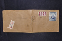 MONACO - Longue Enveloppe En Recommandé Pour Paris En 1949 - L 122408 - Storia Postale