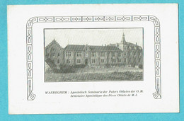 * Waregem - Waereghem (West Vlaanderen) * Apostolisch Seminarie Der Paters Oblaten Der O.M., Séminaire, Old - Waregem