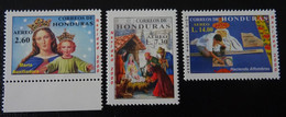 &H-67& HONDURAS, YT A 1037/1039, Mi 1573/1575  MNH**, CHRISTMAS, NOEL, NAVIDAD 2000 . - Honduras