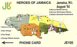 JAMAICA - HEROES OF JAMAICA - 9JAMB - Giamaica