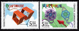 Turkey - 2022 - Traditional Air Kites - Mint Stamp Set - Unused Stamps