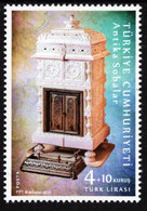 Turkey - 2022 - Antic Stoves - Mint Stamp - Ongebruikt