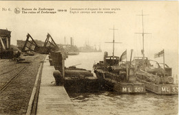 ♥️  Convoyeurs Et Drageurs De Mines Anglais. Ruines De Zeebrugge (DOOS.12) Zeebrugge - Zeebruges - Zeebrugge