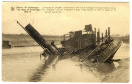 ♥️ L'Intrépide Et L'Iphigénir Coules Dans Le Port. Ruines (DOOS.12) Zeebrugge - Zeebruges - Zeebrugge