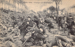 CPA Yser 1914 - Charge Des Grenadiers - Carte Voyagée En 1919 - Oorlog 1914-18