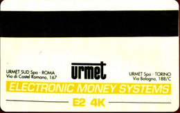 SCHEDA URMET PROTOTIPO TEST E24K ELECTRONIC MONEY SISTEMS VARIANTE STAMPA STORTA - Usos Especiales