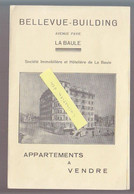 LA BAULE / Urbanisme / Bellevue Building, Avenue Pavie , édité Pour La Vente Des Appartements / Rare - Advertising