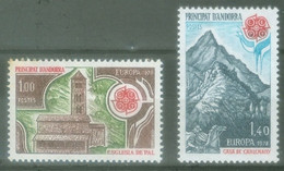 Andorra (French Post) 1978; Europa Cept, 290-291.** (MNH) - 1978