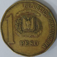 Dominican Republic - 1 Peso, 1993, KM# 80.2 - Dominicaanse Republiek