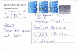 Niederlande / Netherland - Postkarte Echt Gelaufen / Postcard Used (X1314) - Postwaardestukken