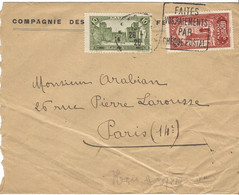 Enveloppe MAROC Colonies N° 107, 132 Y & T - Briefe U. Dokumente