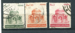 Pakistan 1979-81 - YT 503 - 504 Et 505 (o) - Pakistan