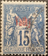 R2245/99 - 1893/1900 - COLONIES FRANÇAISES - VATHY - N°6 ☉ - Gebruikt