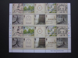 2004  'LORD OF THE RINGS' STAMPS UNFOLDED PART SHEET OF 20  #SS0080 - Neufs