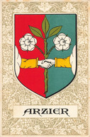 Drapeau Armoiries Commune De Arzier  Le Muids - Arzier-Le Muids