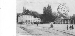 Chatillon Sur Seine.Lot De 16 Cartes.Mairie,Gare,Eglises,Places Etc.. - Chatillon Sur Seine