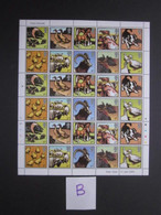2005  'FARM ANIMALS' STAMPS UNFOLDED COMPLETE SHEET OF 30  (B)#SS0087 - Neufs