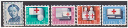 LOTE 1375   ///  (C100) SUIZA    YVERT Nº: 711/715 - Ongebruikt