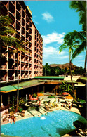 Hawaii Waikiki Biltmore Hotel Pool Terrace - Honolulu