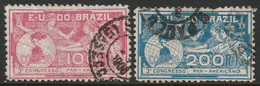 Brazil 1906 Sc 172-3 Bresil Yt 126-7 Set Used - Used Stamps