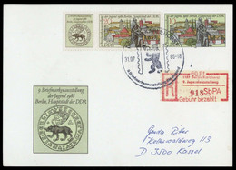 1986, DDR, P 94, 3031 U. 3, Brief - Other & Unclassified