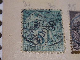 Nouvelle Calédonie Timbre Type Alphée Dubois N° 24 Oblitéré - Used Stamps