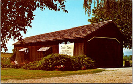 Vermont South Burlington 1824 Old Hollow Covered Bridge - South Burlington