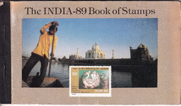 INDIA -89- BOOK OF STAMPS- UNEXPLODED-COMPLETE WITH SHEETLETS- REPRINTED STAMPS-MNH-SCARCE-BX2-38 - Collections, Lots & Series