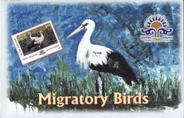 MIGRATORY BIRDS- MS WITH 2 X SETENANTS OF 2 -THEMATIC PACK-2000-MNH-SCARCE-BX2-38 - Collections, Lots & Séries