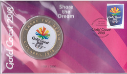 Australia 2019 Commonwealth Games FDC Medallion Cover , Perth Mint  (**) 1 AVAILABLE ONLY - Covers & Documents