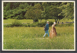 United  States, NY, Long Island, Old Bethpage, Men,and Women In Colonial Dress, 1983. - Long Island