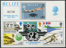 Belize: The 75th Anniversary Of I.C.A.O  1979 Postfrisch / MNH / Neuf - Belize (1973-...)