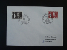 Lettre Cover Obliteration Postmark Nordphil 1984 Groenland Greenland (ex 2) - Briefe U. Dokumente