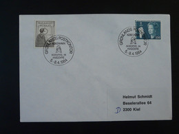 Lettre Cover Obliteration Postmark Nordphil 1984 Groenland Greenland (ex 3) - Brieven En Documenten