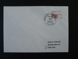 Lettre Cover Obliteration Postmark Nordphil 1984 Groenland Greenland (ex 6) - Storia Postale