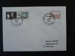 Lettre Cover Obliteration Postmark Espana 1984 Groenland Greenland (ex 4) - Cartas & Documentos