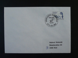 Lettre Cover Obliteration Postmark Espana 1984 Groenland Greenland (ex 6) - Marcophilie