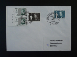 Lettre Cover Obliteration Postmark Espana 1984 Groenland Greenland (ex 8) - Cartas & Documentos