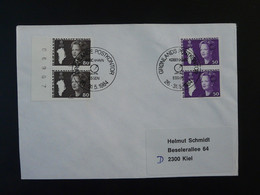 Lettre Cover Obliteration Postmark Essen 1984 Groenland Greenland (ex 3) - Lettres & Documents