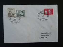 Lettre Cover Obliteration Postmark Essen 1984 Groenland Greenland (ex 8) - Cartas & Documentos