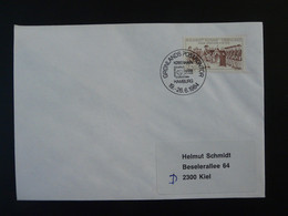 Lettre Cover Obliteration Postmark Hamburg 1984 Groenland Greenland (ex 5) - Postmarks