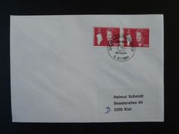 Lettre Cover Obliteration Postmark Nordia Reykjavik 1984 Groenland Greenland (ex 1) - Postmarks