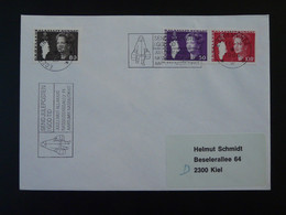 Lettre Cover Flamme Postmark Send Juleposten Egedesminde Groenland Greenland 1984 - Marcophilie