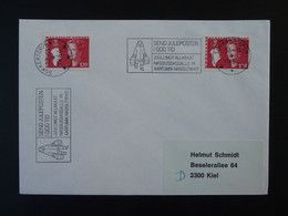 Lettre Cover Flamme Postmark Send Juleposten Sukkertoppen Groenland Greenland 1984  (ex 1) - Postmarks