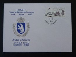 Lettre Cover Obliteration Postmark Ibria 1985 Itzehoe Groenland Greenland (ex 1) - Cartas & Documentos