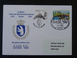 Lettre Cover Obliteration Postmark Ibria 1985 Itzehoe Groenland Greenland (ex 3) - Storia Postale